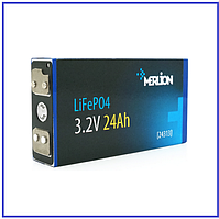 Осередок Merlion 3.2V 24AH для складання LiFePo4 акумуляторів (70х27х134)