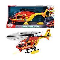 Вертолет скорой помощи (1:36, 36 см) SOS Ambulance Helicopter Dickie Toys 3716024 звук и свет