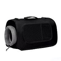 Сумка переноска для кошек и собак L 52x22x29 см CosmoPet CP-11 Black