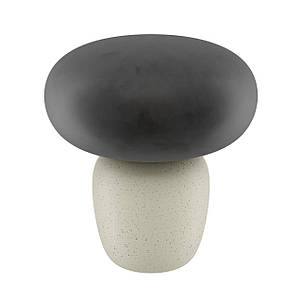 Настільна лампа керамічна скляний плафон 1 лампа Е27 30х27.5см, фото 2