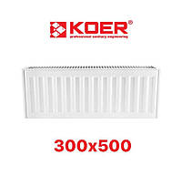 Радиатор стальной 22 300*500 KOER