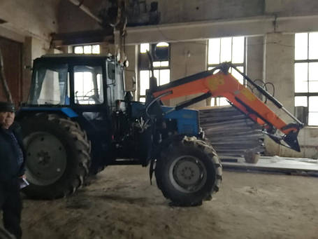 Навантажувач Фронтальний Швидкознімний НТ-1500 КУН на МТЗ З Джойстиком, фото 1