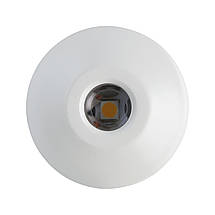 Світлодіодний вбудований точковий світильник білий металевий 3 лампи 3х4 см, фото 5