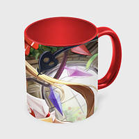 Кружка с принтом Touhou Project Flandre Cute 330 мл (цвет чашки на выбор)