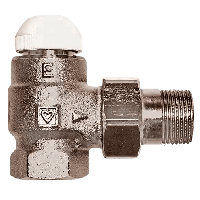 Термостатический клапан угловой HERZ-TS-E 3/4″ DN20 (Австрия)