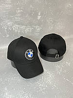 Черная кепка з вышивкой BMW