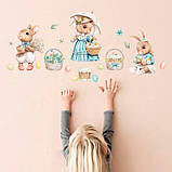 Вінілові стікери на вікна Пасха, фото 3