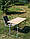 Стілець туристичний стіл складаний зі стільцями купити "Комфорт ФМ+1з" крісло для риболовлі меблі для пікніка, фото 4
