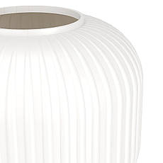 Настільна лампа Е27 сталь скло чорна біла 20х40 см, фото 3