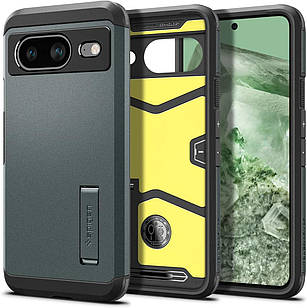 Чохол Spigen Tough Armor Abyss Green Google Pixel 8