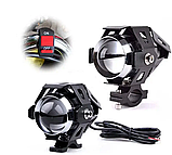 Протитуманні фари для мотоцикла лампа фари для мопеда led мото оптика, фото 10