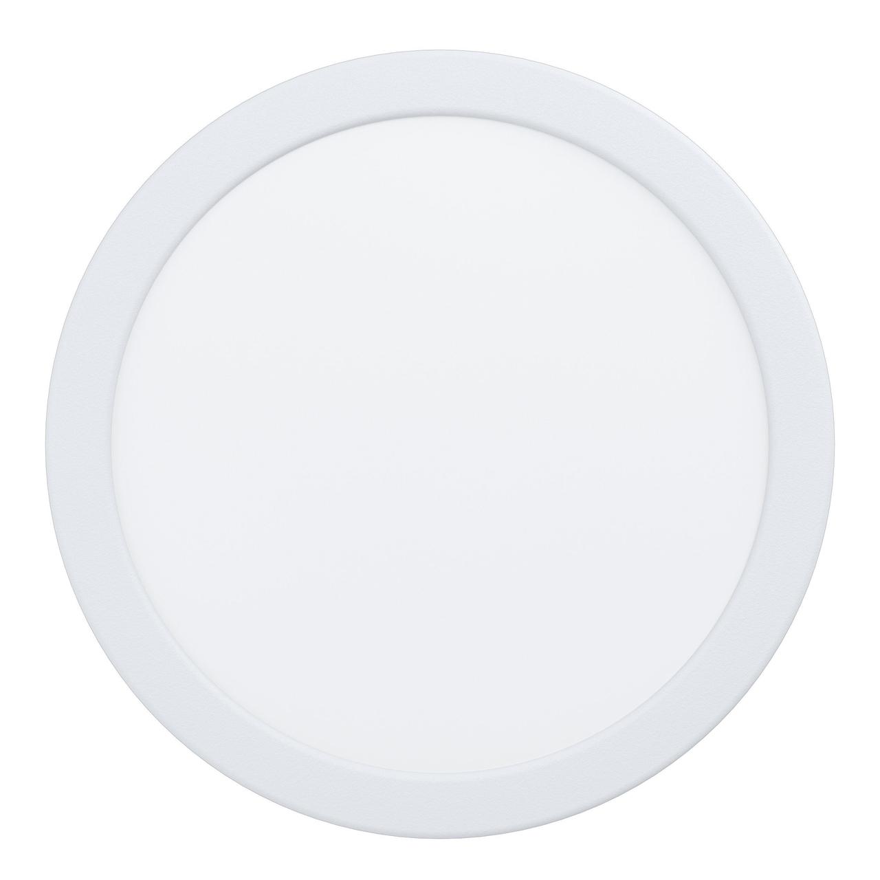 Вбудований світильник білий 16.2Вт 3000К теплий колір свічення метал/пластик 21.6х2.6 см