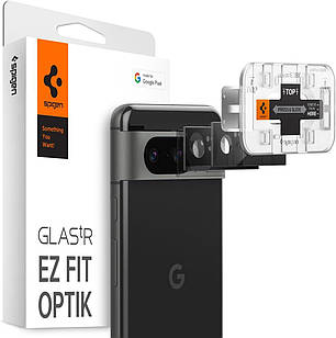 Захисне скло на камеру Spigen для Google Pixel 8 [2 Pack] Black