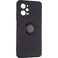 Чохол Fiji Holder Ring для Xiaomi Redmi Note 12 Pro 5G бампер з кільцем підставкою Black