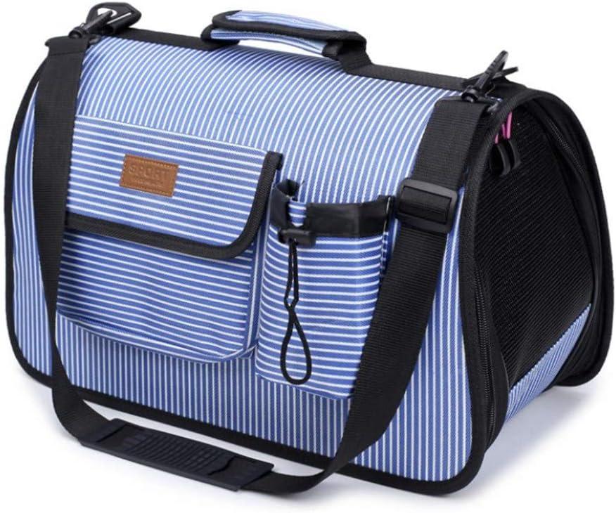Сумка перенесення для котів та собак 53x23x27 см CosmoPet CP-09 Blue
