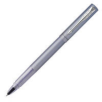 Ручка-ролер в подарунковій коробці (0.5мм, синя) Parker VECTOR XL Metallic Silver Blue CT RB 06 122