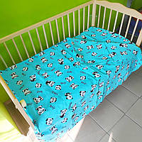 Постельное белье в детскую кроватку хорошего качества Панда