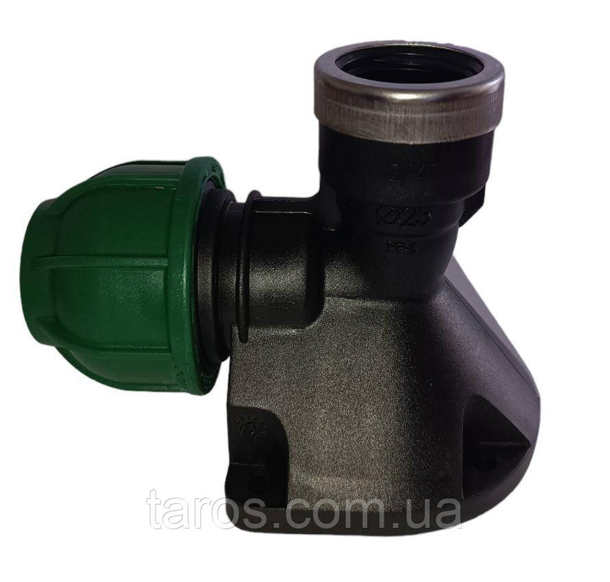 Коліно з кріпленням 25х3/4"  Irritec