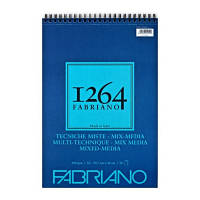 Альбом Fabriano 1264 Mix-Media на спирали, А3, 300 г/м2, 30 л. (19100644)