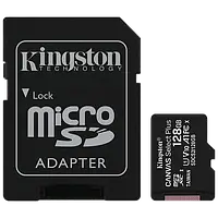 Карта пам яті Kingston 128 Гб microSDXC U1 V10 A1 (SDCS2/128GBSP)
