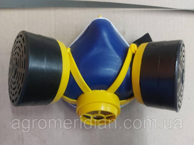 Респиратор РУ-60М с 2-мя химическими фильтрами (марка А1В1Е1Р2) (ID ...