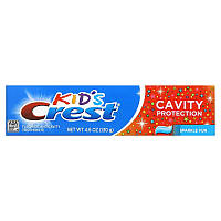 Зубная паста Crest Kids, Fluoride Anticavity Toothpaste 130g (Sparkle Fun)