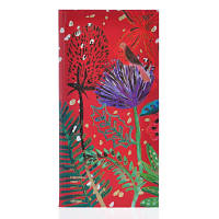 Блокнот Yes 100*200/64 КЛ. интег., фольга золото+глиттер золото Bon Cote. Red flower (151423)