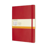 Записная книга Moleskine Classic большая, мягкая обл., красный, линия (QP621F2)