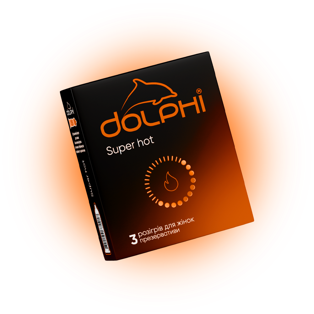 Презервативи Dolphi Super Hot 3шт