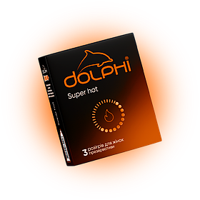 Презервативи Dolphi Super Hot 3шт