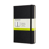 Записная книга Moleskine Classic медиум, твердая обл., черный, нелинованная (QP052)