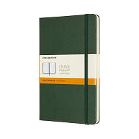 Записная книга Moleskine Classic средняя, твердая обл., миртовый зеленый, линия (QP060K15)