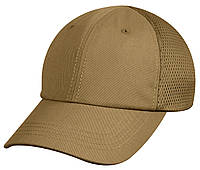 Бейсболка мужская тактическая с вентилляционной сеткой Mesh Back Tactical Cap койот Rotcho USA