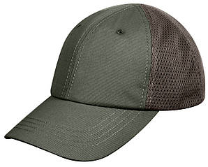 Бейсболка тактична з вентилляционной сіткою Mesh Back Tactical Cap колір олива Rotcho USA