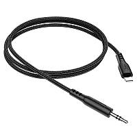 Аудиокабель lightning 3 5 мм в машину аукс кабель для айфона aux шнур в автомобиль для Apple аудио кабель Hoco