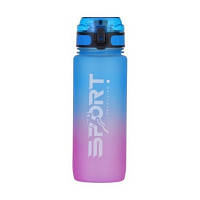 Пляшка для води Optima Gradient, 800 мл, синя з рожевим (O51944)