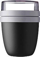 Mepal Lunchpot Mini Black Ellipse Lunch Box Контейнер для пищевых продуктов Travel Mug (Black Edition)