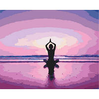 Картина за номерами Brushme Практика медитації, 40x50 см, подарункова упаковка (GX29357)
