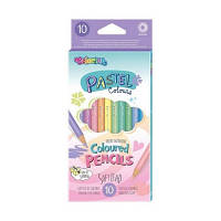 Карандаши цветные Colorino Pastel, 10 пастельных цветов (80813PTR)