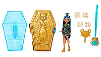 Кукла Монстер Хай Клео Де Нил Monster High Doll & Accessories Cleo De Nile Golden Glam Case Beauty