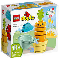 Конструктор LEGO DUPLO My First Морковь на грядке 11 деталей (10981)