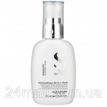Флюїд із мікрокристалами Alfaparf Semi Di Lino Diamond All-In-1 Fluid 125 мл
