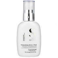 Флюїд з мікрокристалами Alfaparf Semi Di Lino Diamond All-In-1 Fluid, 125 мл