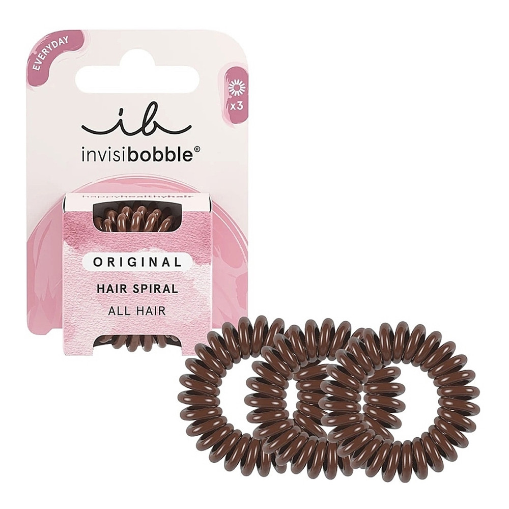 Резинка-браслет для волосся Invisibobble ORIGINAL Pretzel Brown