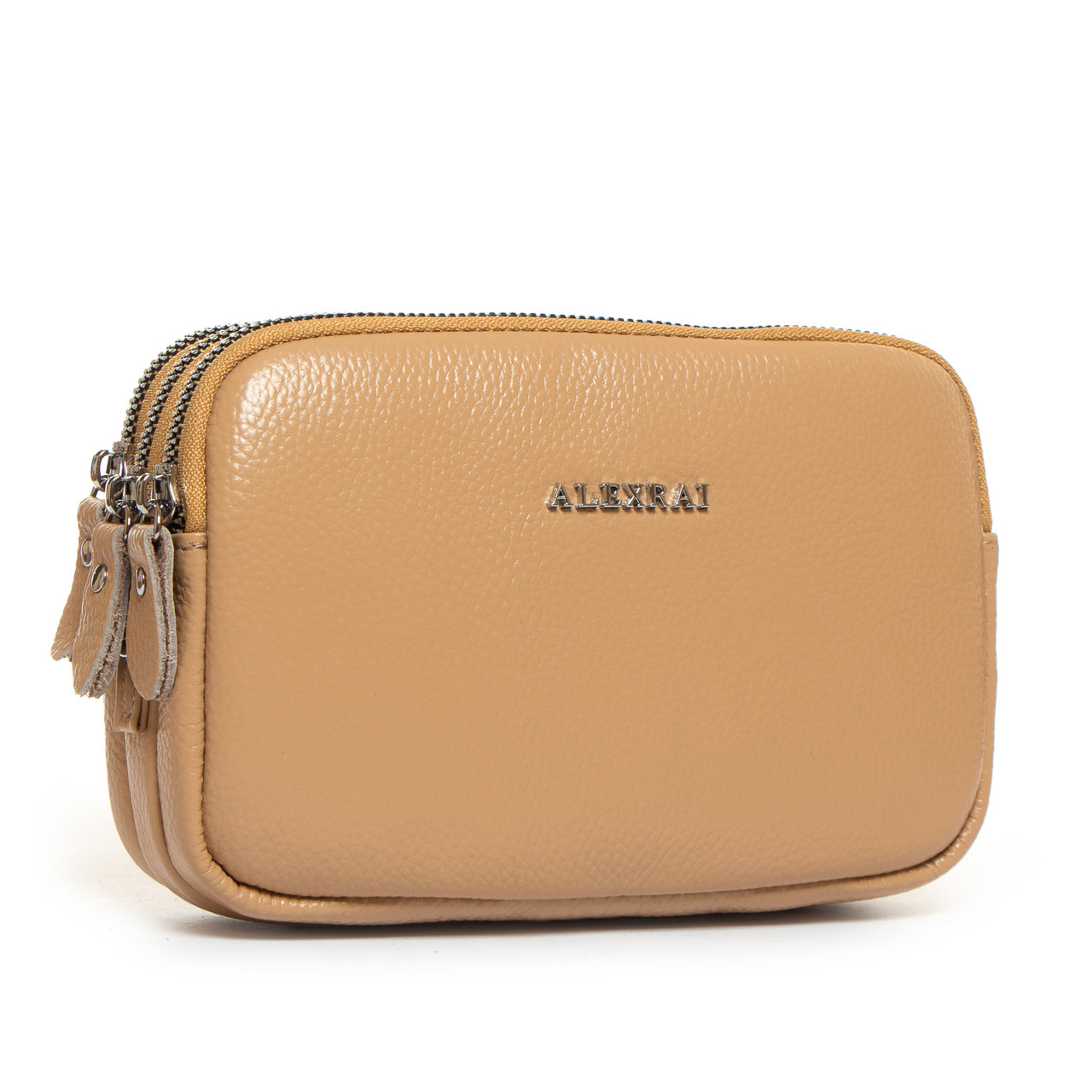 Жіноча шкіряна сумка клатч 60061 camel. Купити жіночі сумки гуртом і в роздріб із натуральної шкіри в Україні
