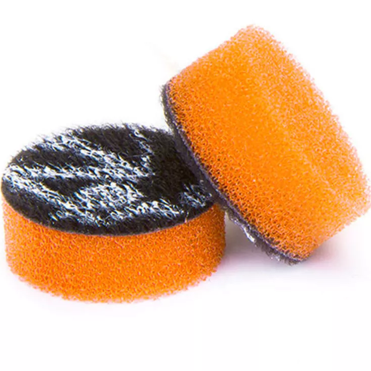 Полірувальний круг ZviZZer Mini Polishing Sponge, Ø 25 х 9 x 25 мм Жовтогарячий Середньої жорсткості, фото 1