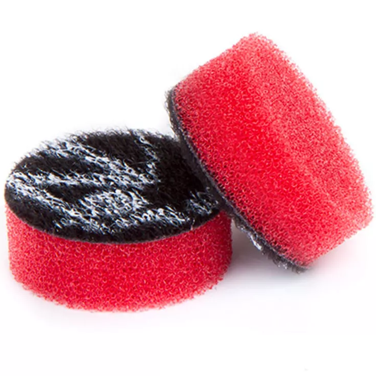 Полірувальний круг ZviZZer Mini Polishing Sponge, Ø 25 х 9 x 25 мм Червоний Жорсткий, фото 1
