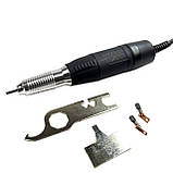 Фрезер для манікюру Nail Drill ZS 722 80 Вт 55000 оборотів/хв, манікюрна ручка Strong 120 L, фото 2