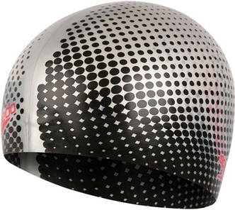 Шапочка для плавання Speedo Reversible Moud Silicon Cap AU (8-09337D668) Silver/Black