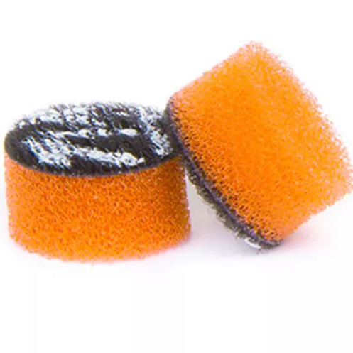 Полировальный круг ZviZZer Mini Polishing Sponge, Ø 15 х 9 x 15 мм Оранжевый Средней жесткости, фото 1
